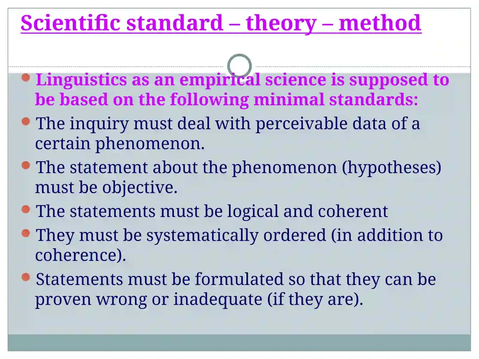 Methods and Procedures of Lexicological Research 4