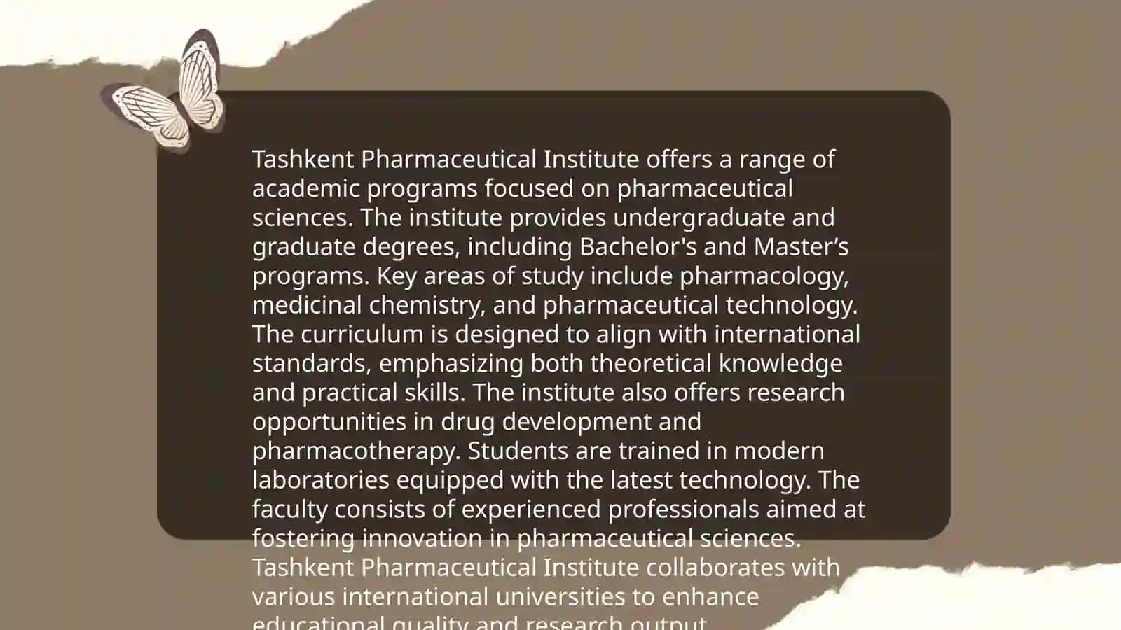Tashkent Pharmaceutical Institute 4
