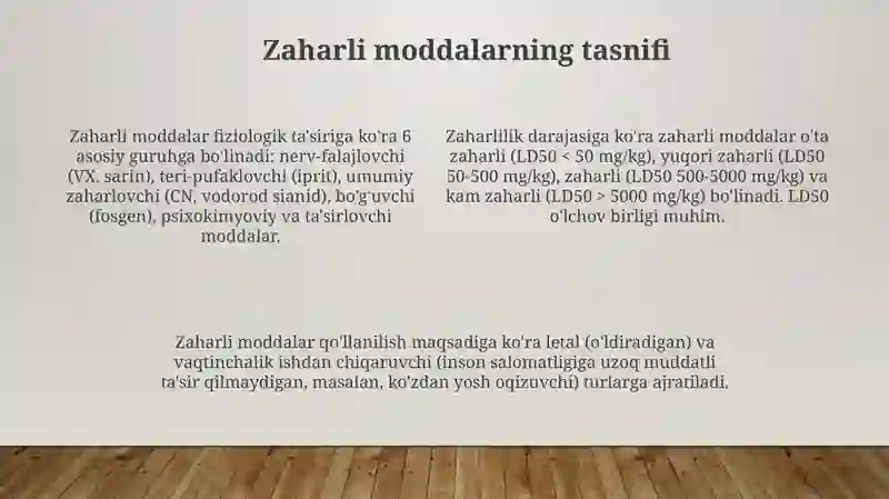 Kimyoviy qurollar 4