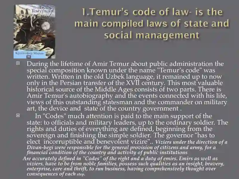 Amir Temur ppt 4