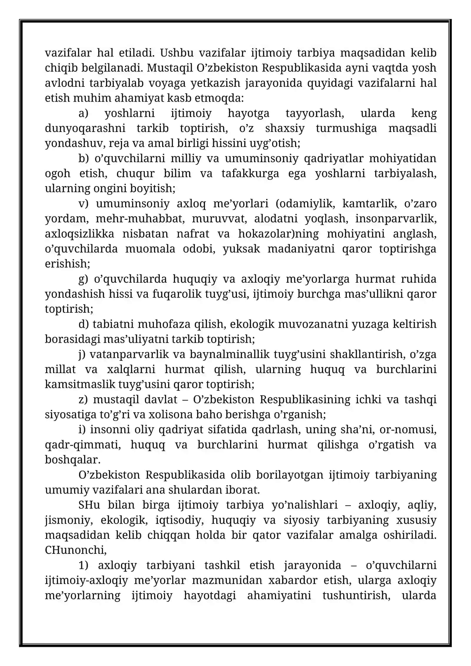 Tarbiya maqsadi va vazifalari 4