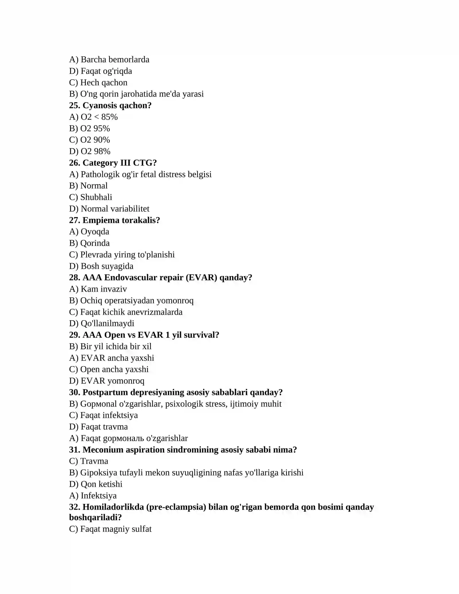 Mutaxassislik savollari 4