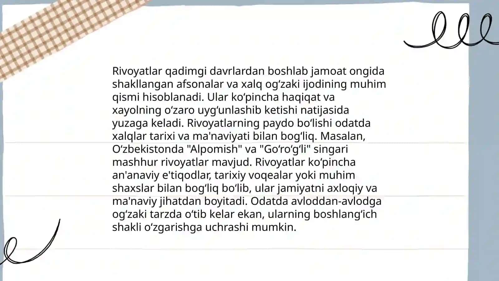 Inqilob yo'lboshchilari haqidagi rivoyatlarning personaj tasviri 4