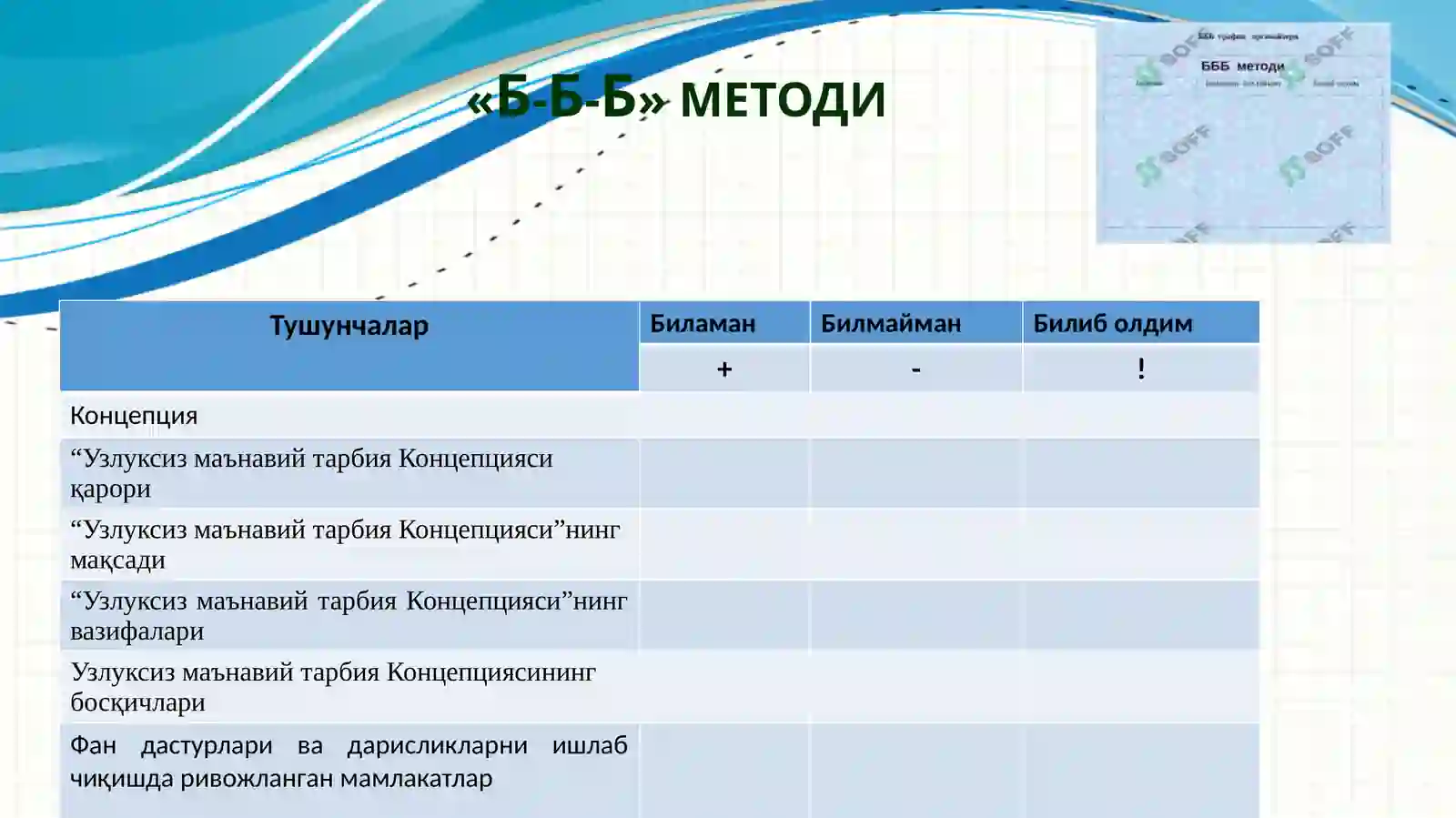 2-мавзу:Миллийважаҳон тарбия концепциялари 4