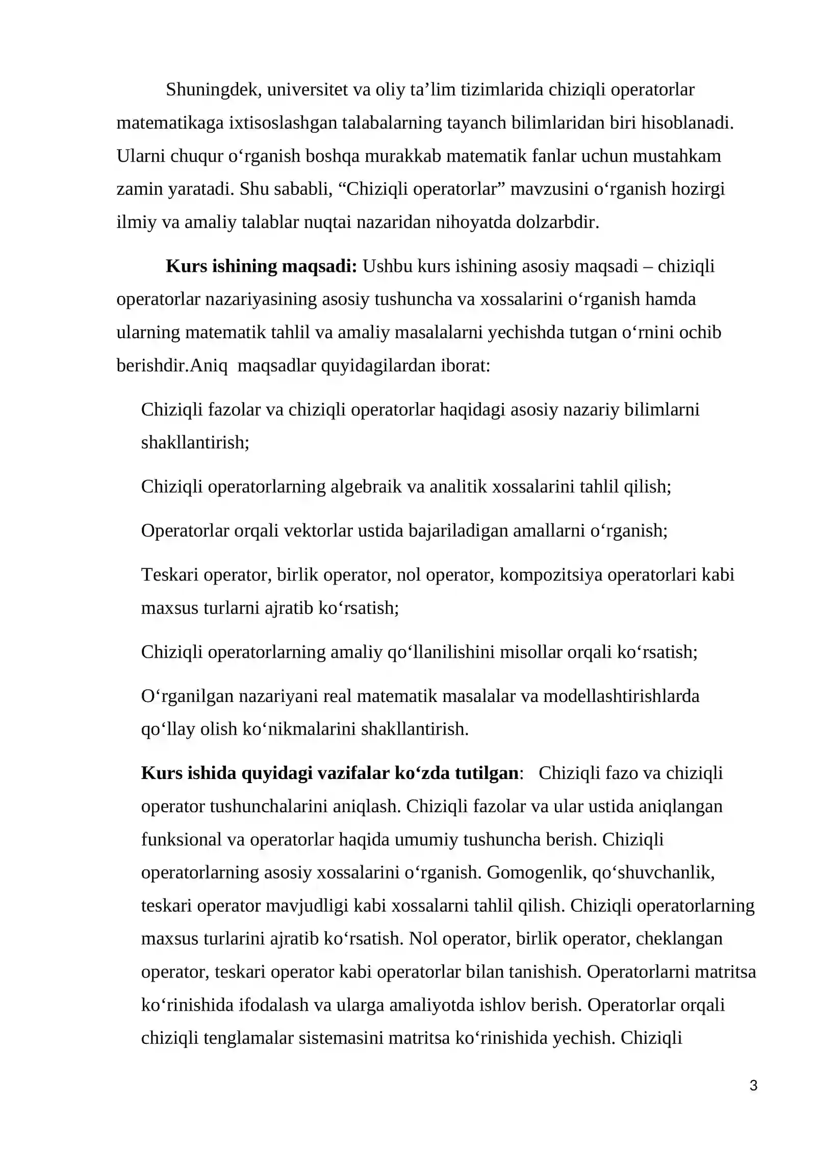 Chiziqli operatorlar 4