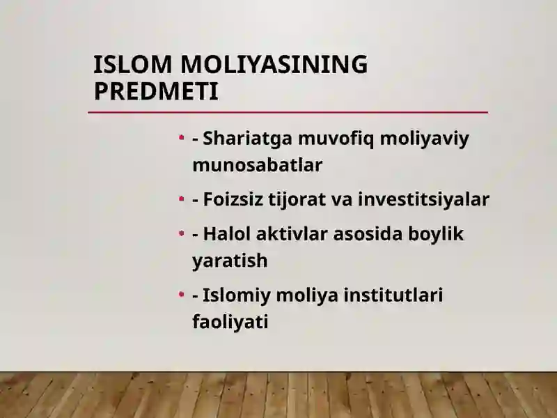 Islom moliyasi asoslari 4