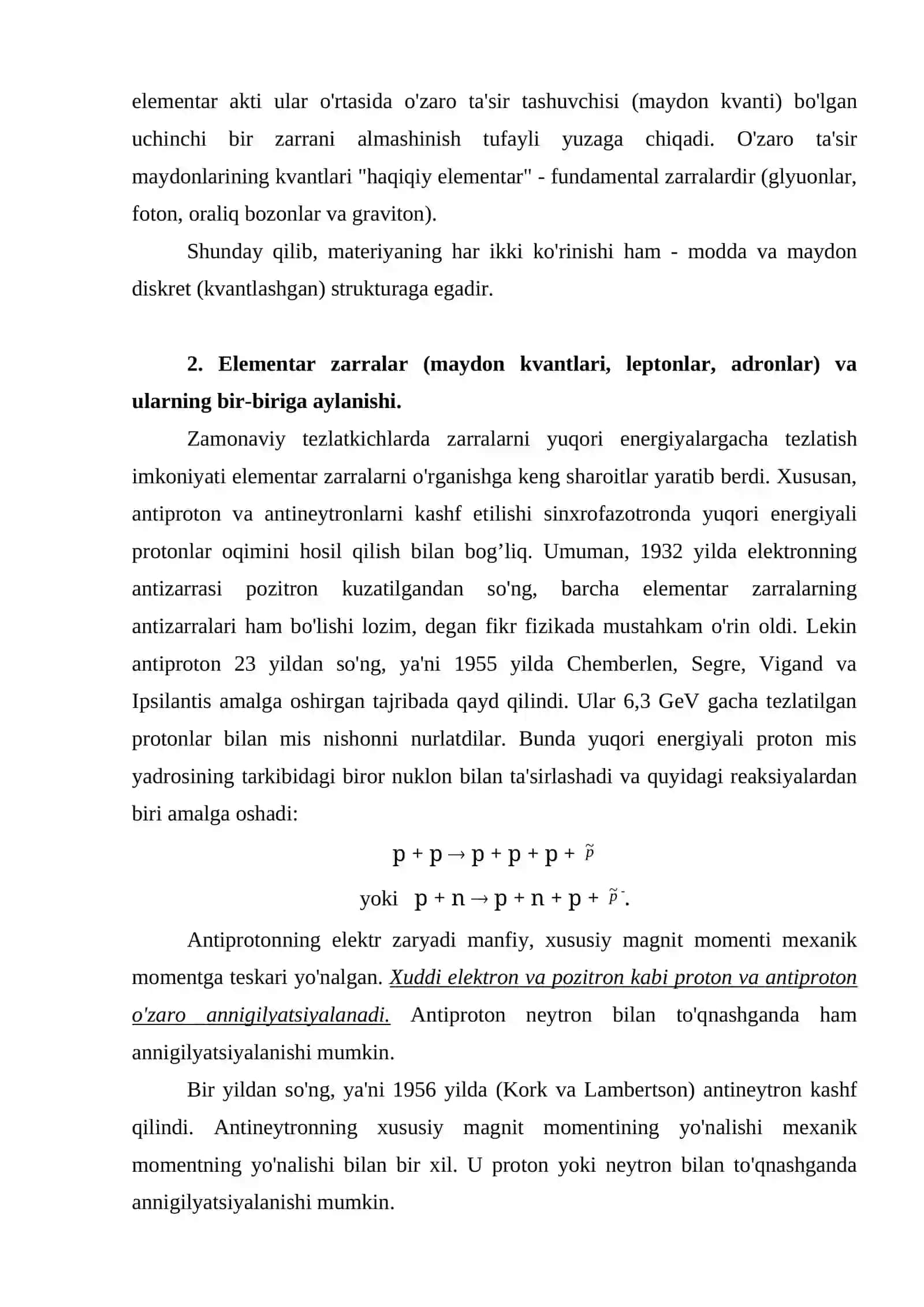 Fizika kursi 4