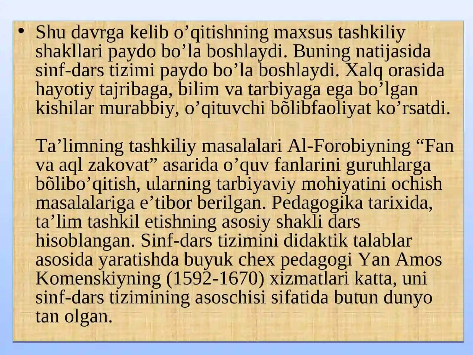 Ta’limni tashkiliy shakillari 4