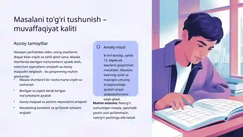 Amaliy-tatbiqiy masalalarni yechish 4