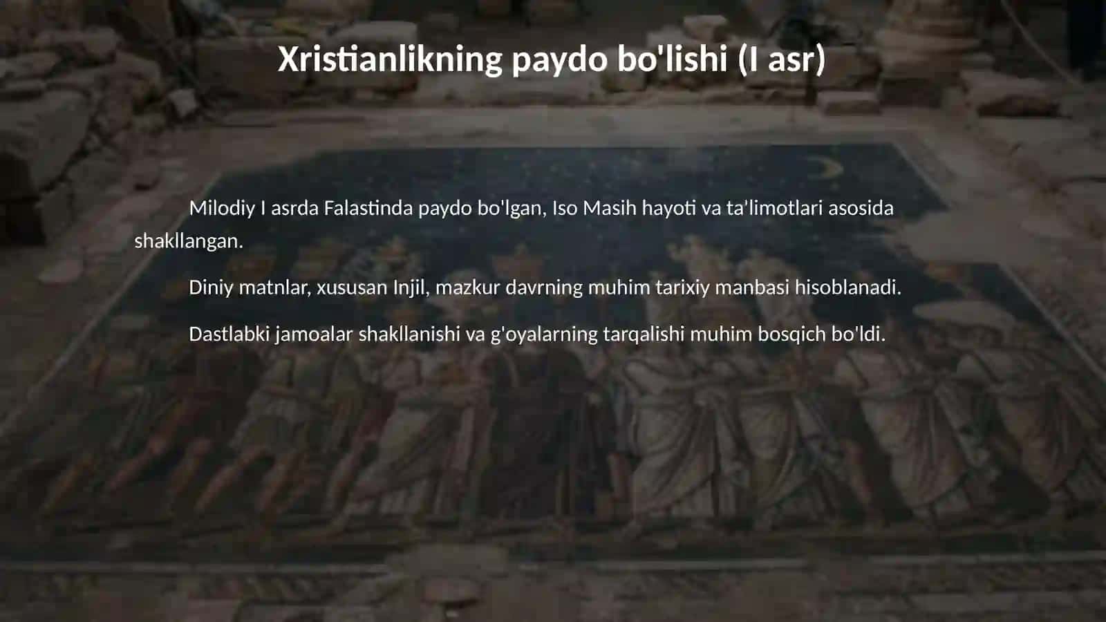 Xristianlik dini va uning tarixi 4