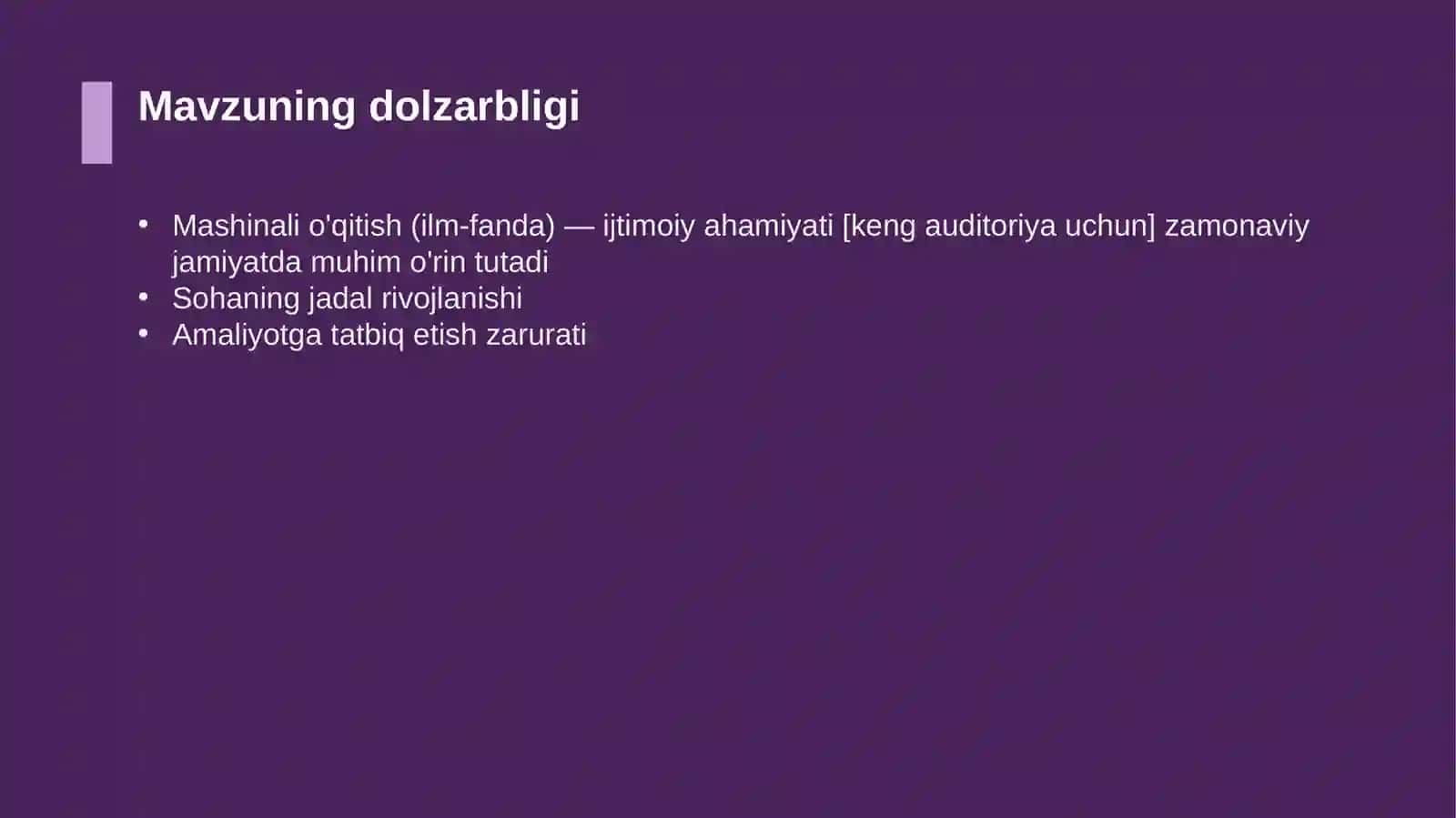 Mashinali o'qitish (ilm-fanda) — ijtimoiy ahamiyati [keng auditoriya uchun] 4