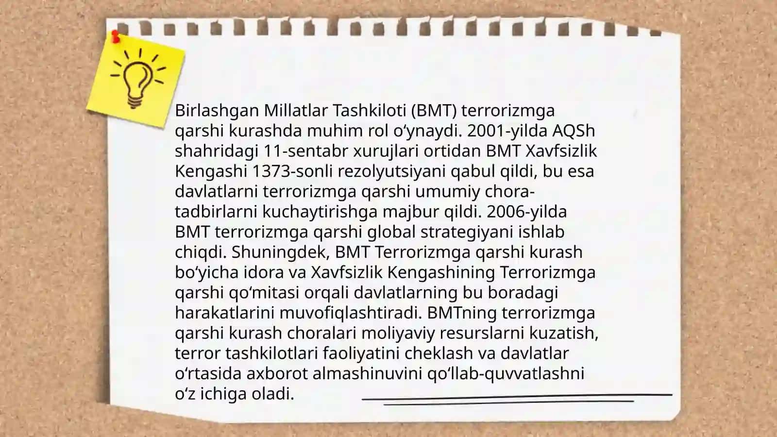 Xalqaro tashkilotlarning terrorizmga qarshi kurash mexanizmlari 4