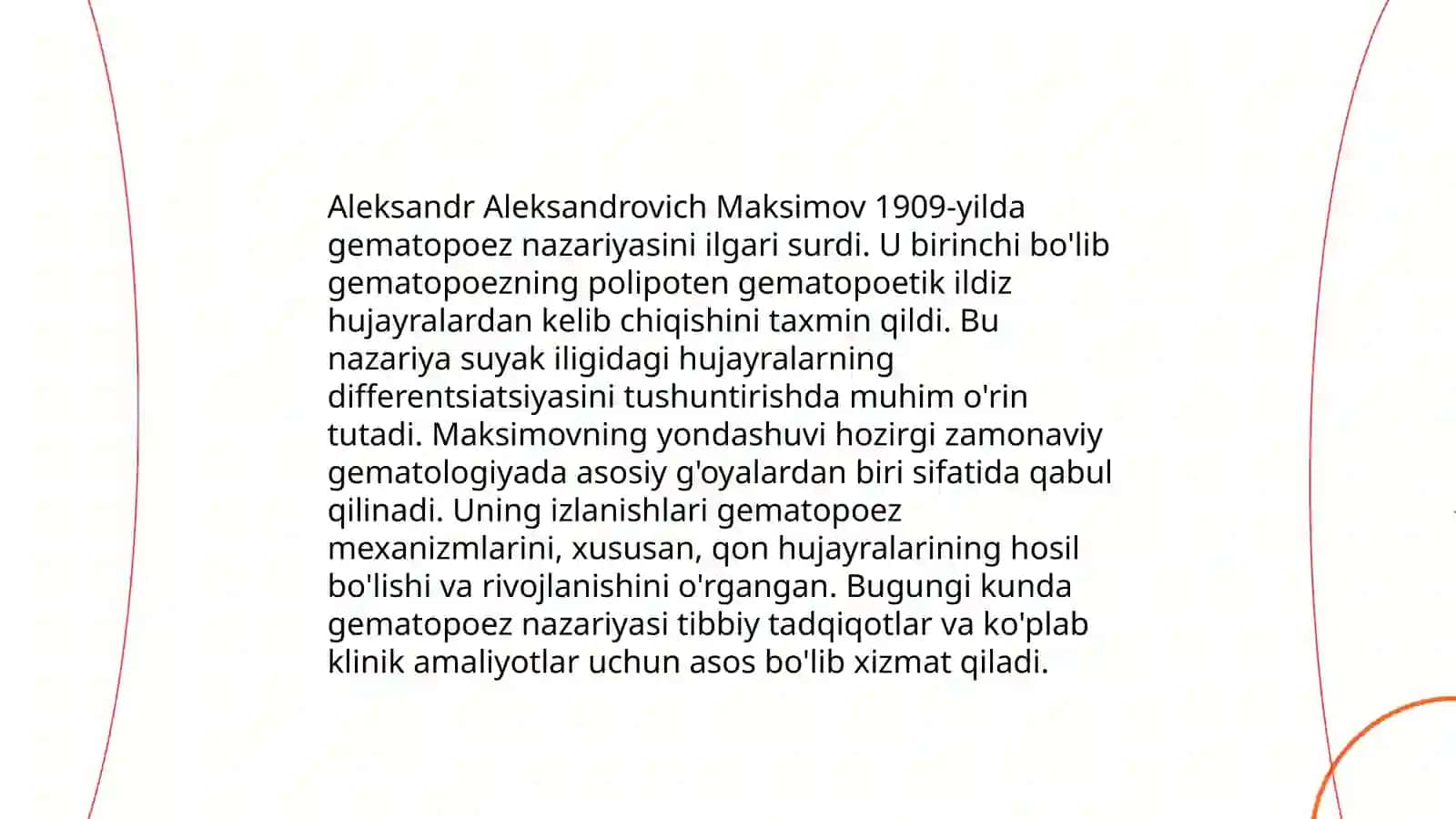 Gematopoez nazariyasi 4