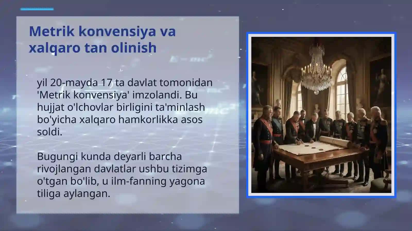Fizik kattaliklar birliklarining xalqaro tizimi (SI) 4