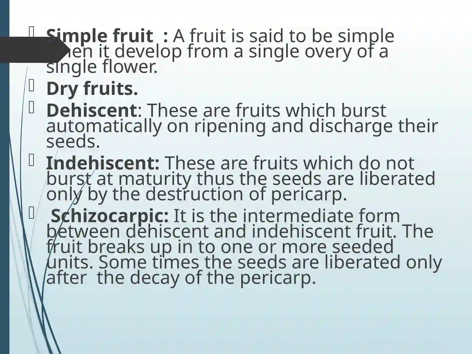 Lecture on fruit 4