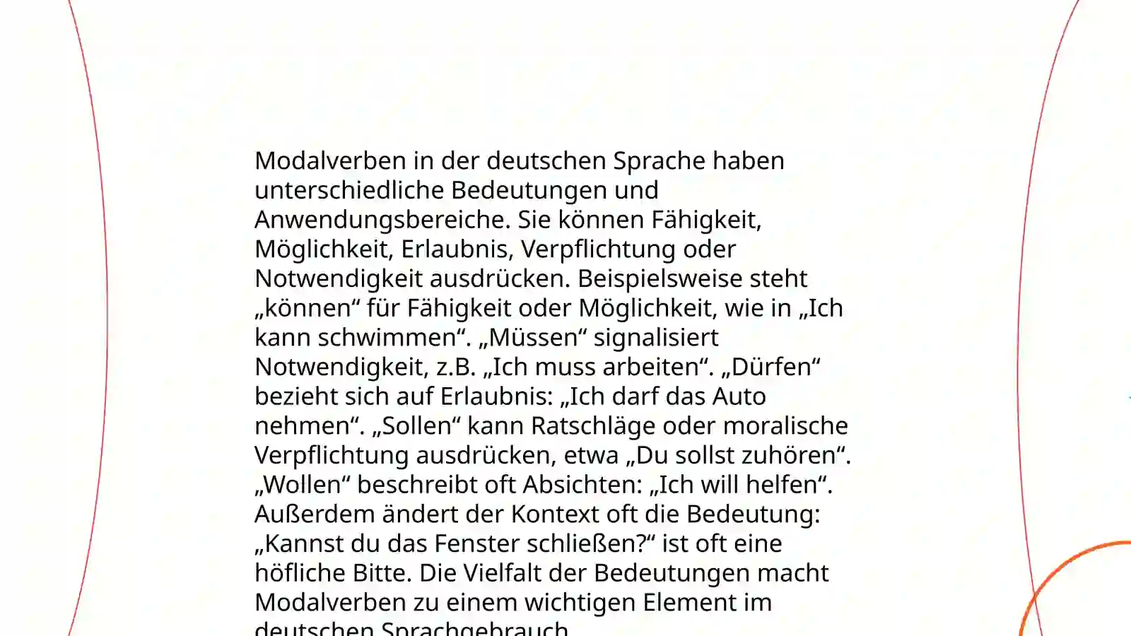 Modal verben 4