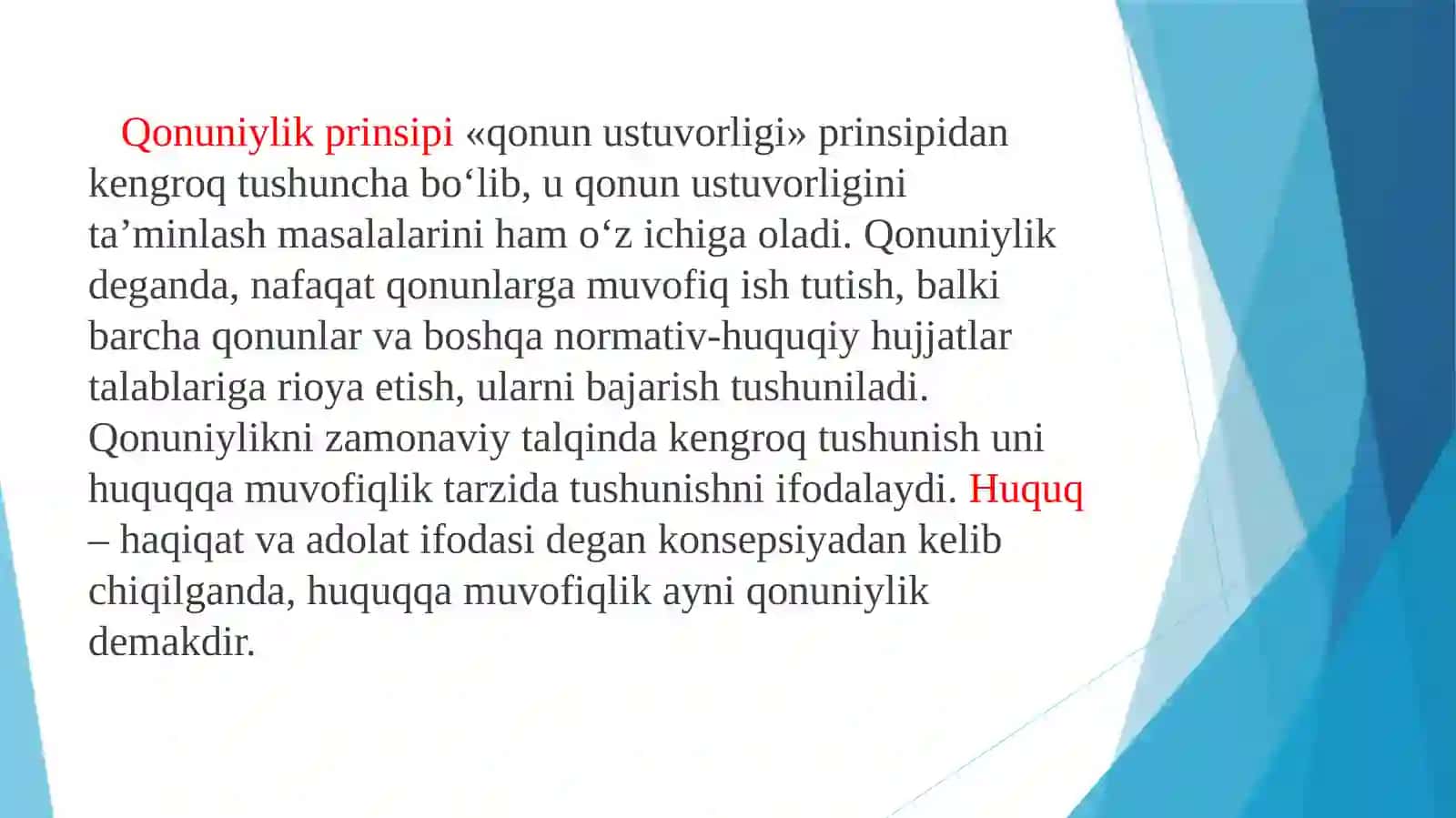 Qonuniylik va huquqiy tartibot 4