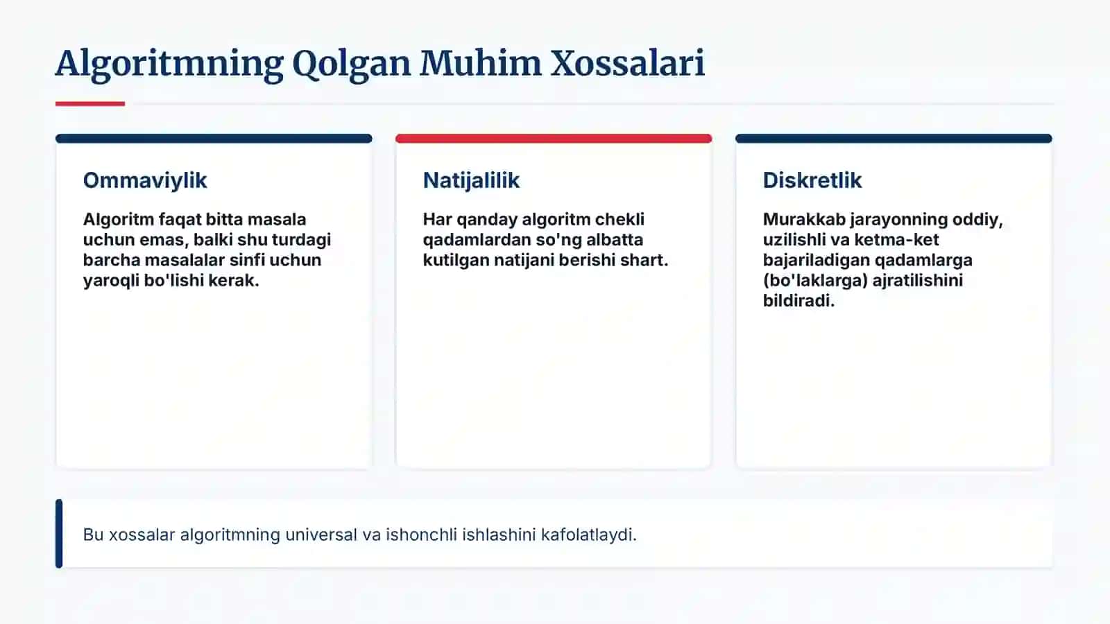 Algoritm Tushunchasi va Uning Mohiyati 4