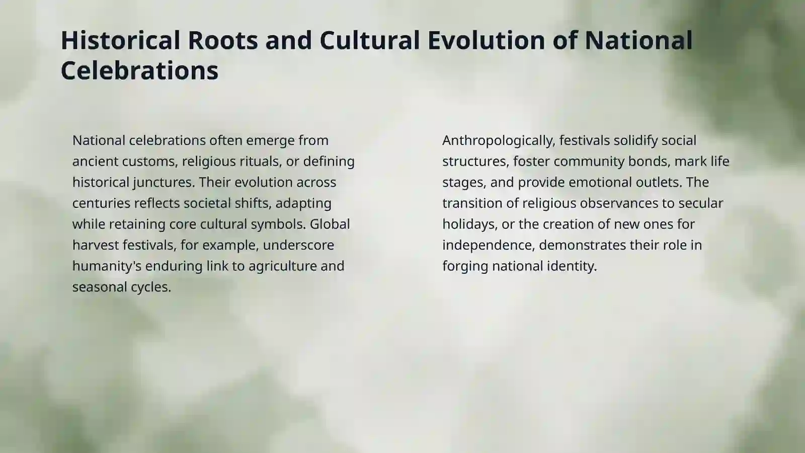 National holidays and festivals 4
