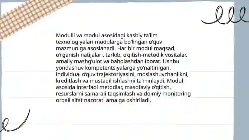 Kasbiy ta’lim mazmuni va texnologiyalari 4