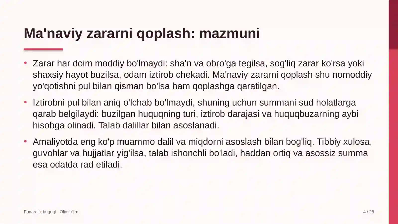 energiya auditi tashkilotlarida ma'naviy zararni qoplash 8666 4