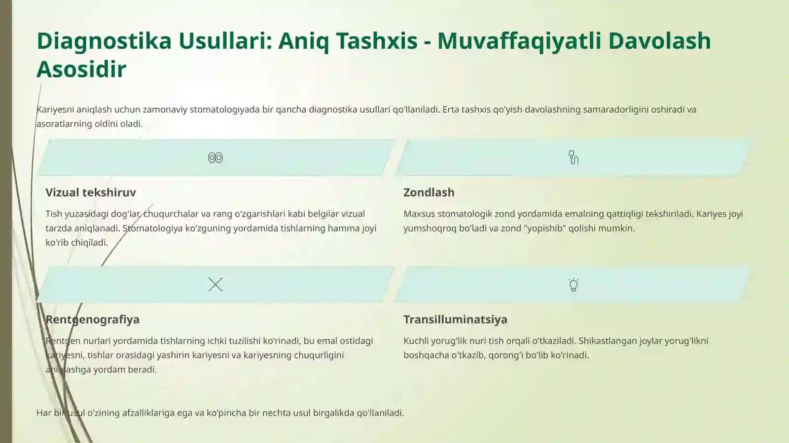 Oʻtkirva Surunkali Togʻ Bosqichdagi Kariyesni Davolash Usullari 4