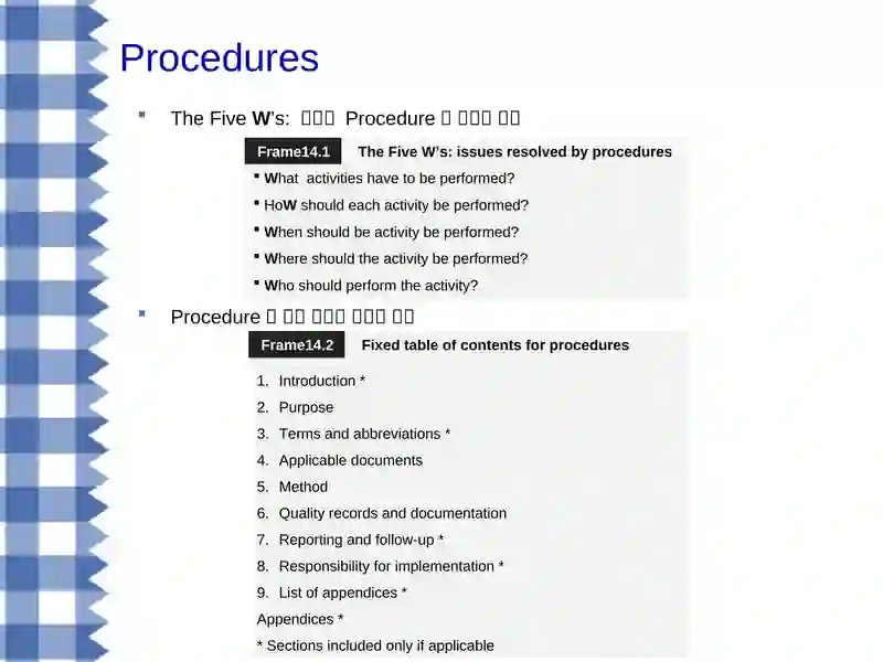 ProcedureandWork Instruction 4