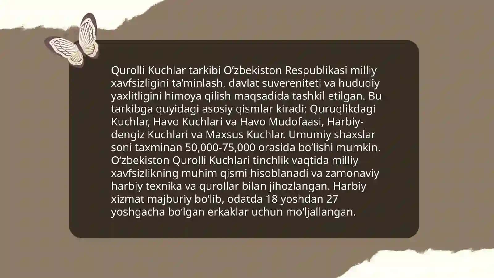 Mudofaa vazirligining vazifalari 4