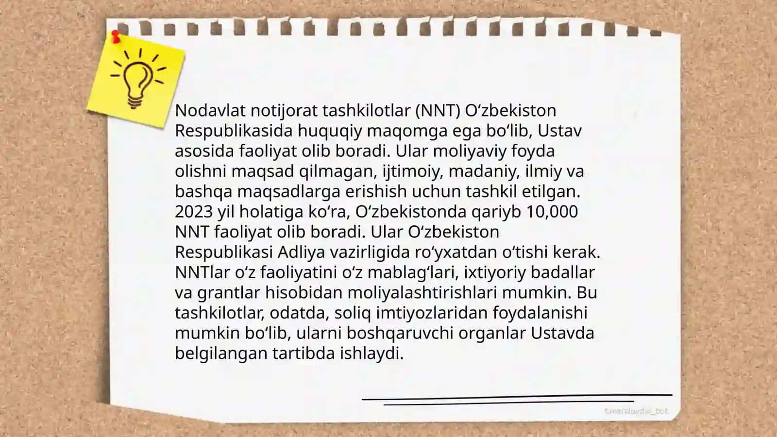 Òzbekistonda nodavlat notijorat tashkilotlar va ularning siyosiy, ijtimoiy hamda iqtisodiy jarayonlardagi ishtiroki 4