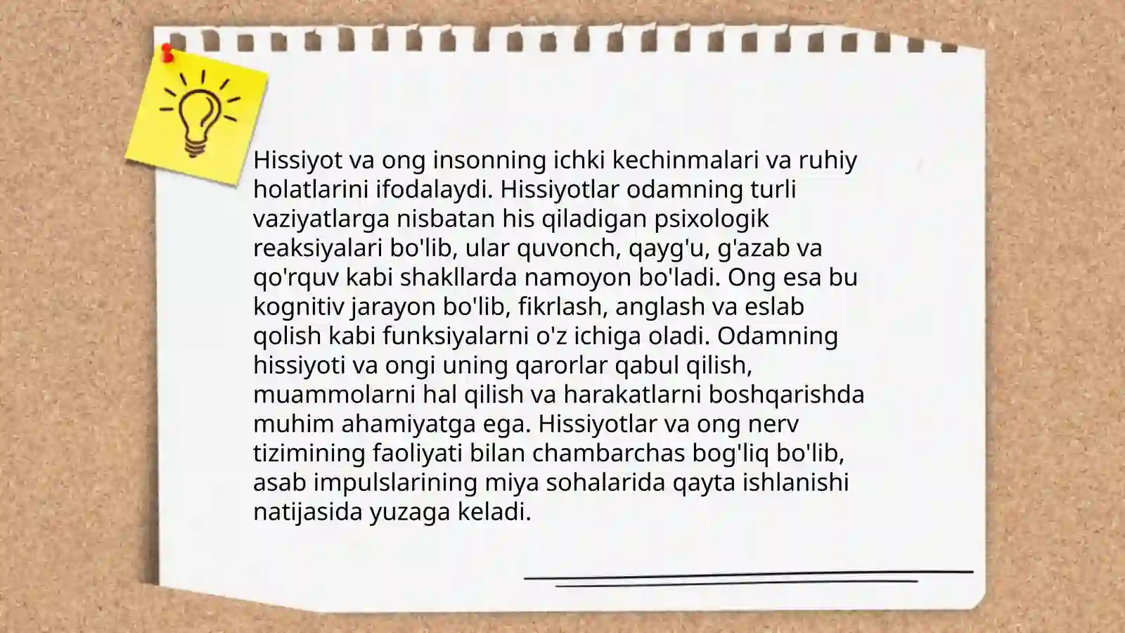 Hissiyot haqida tushuncha va uning nerv-fiziologik asosi 4