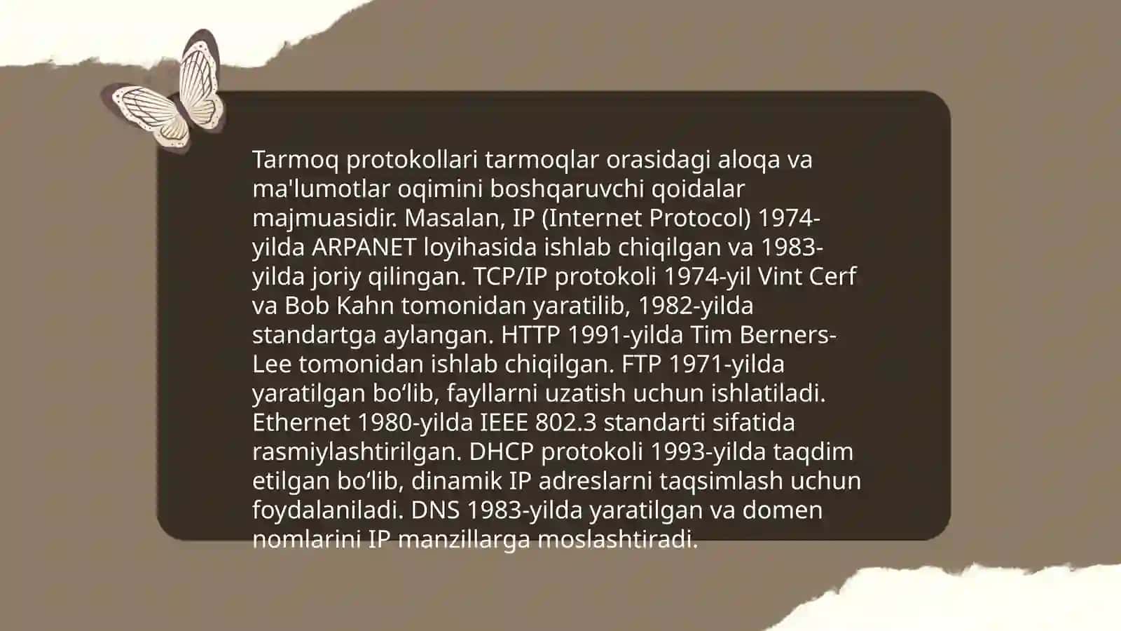 Tarmoq kompyuterlari arxitekturasi 4