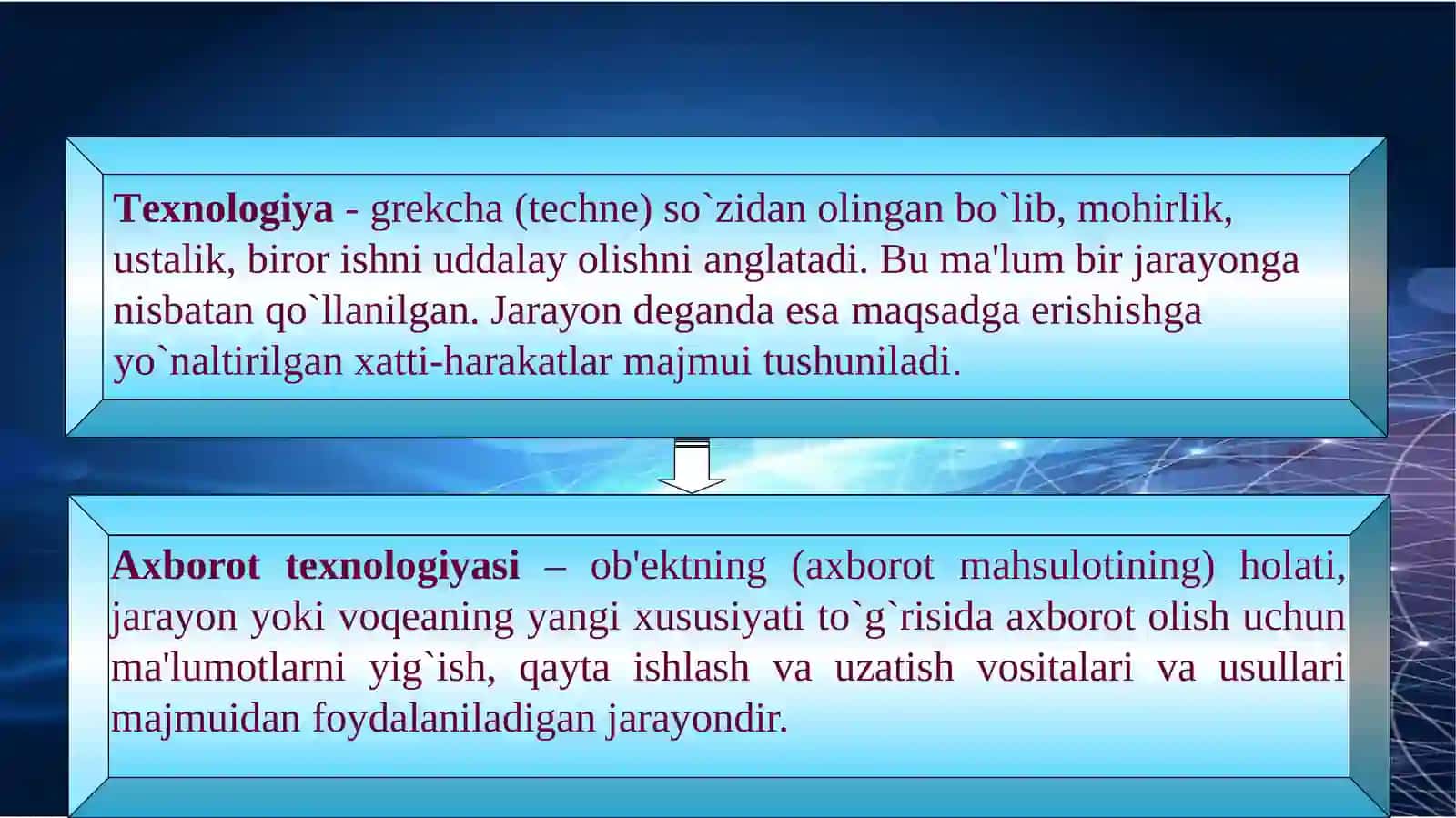 AXBOROT TEXNOLOGIYA-LARINING INFRATUZILMALARI 4