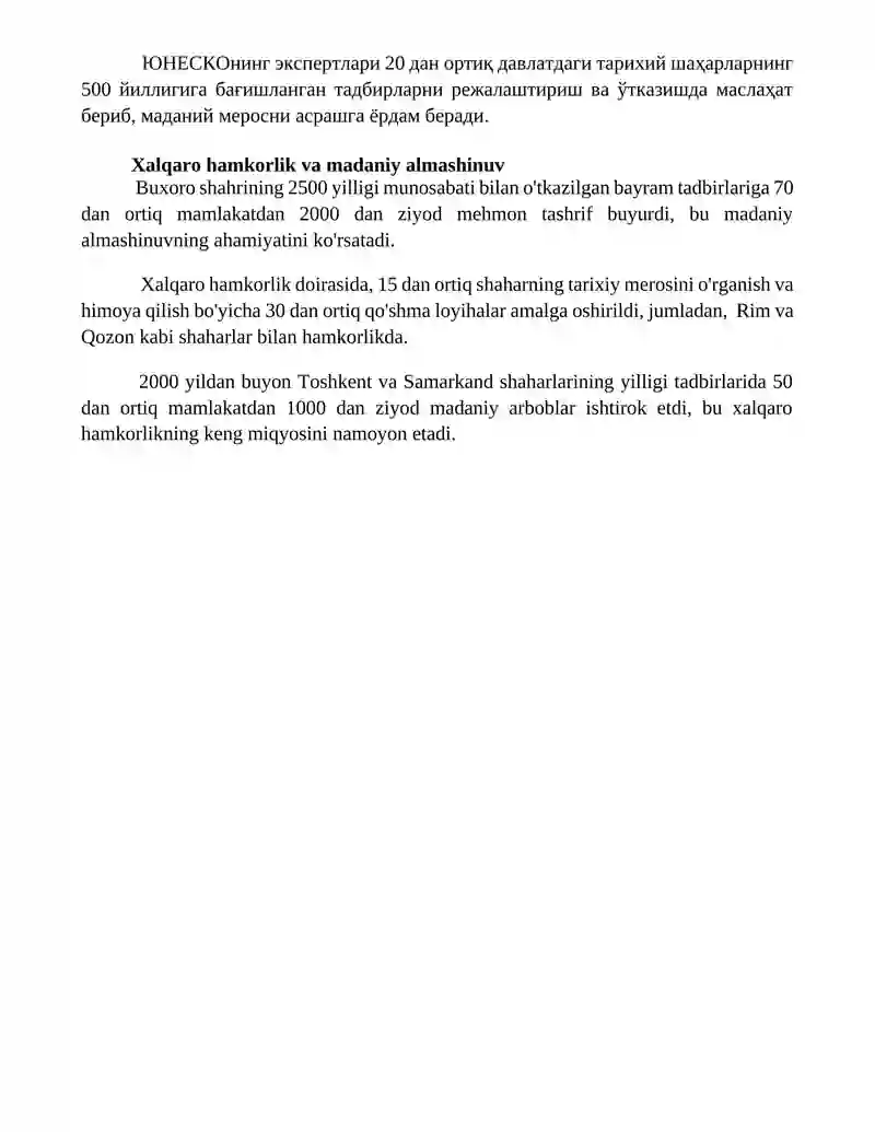 Tarixiy shahar yubileylari 4
