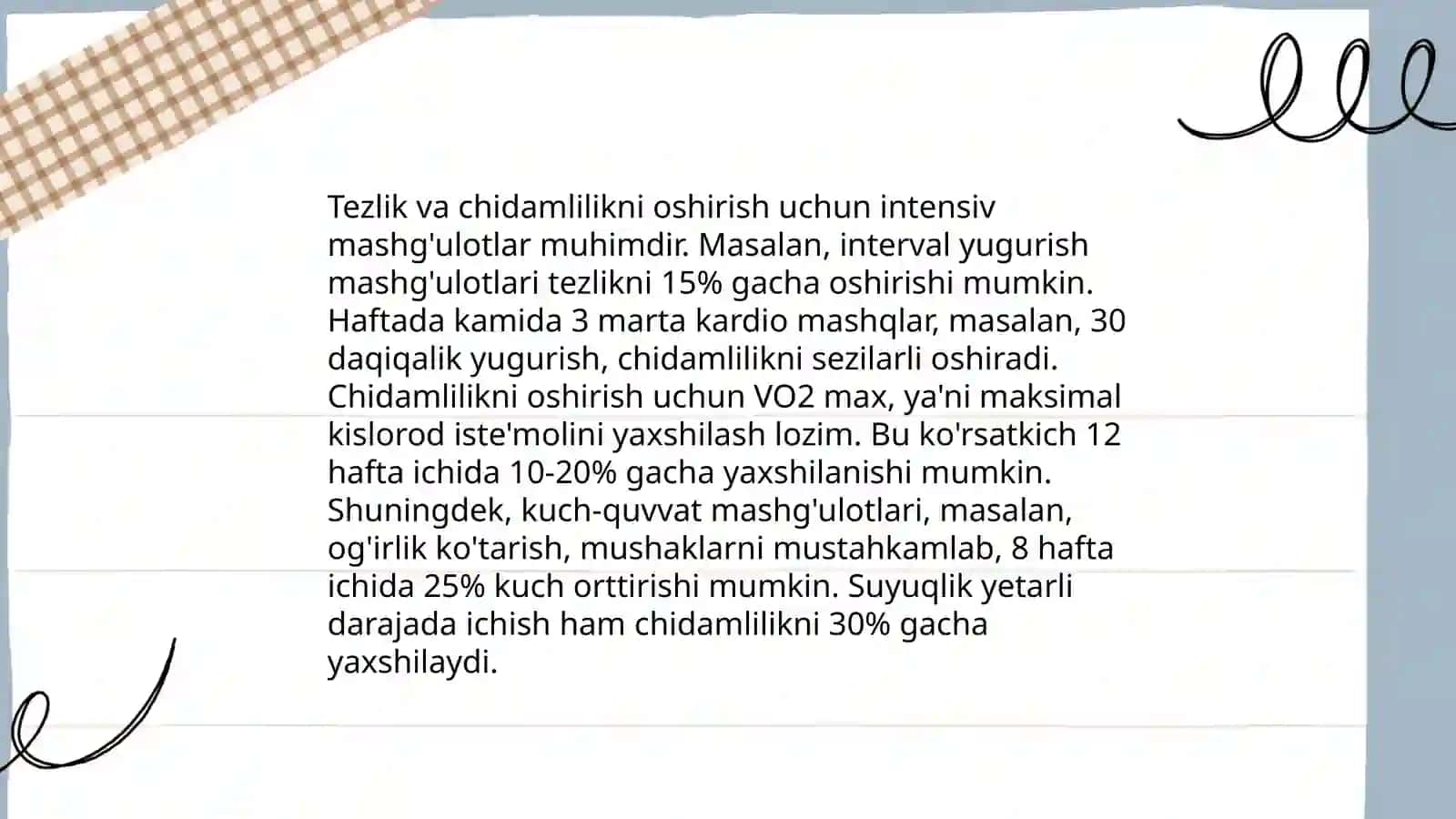 Sportchining jismoniy texnik va taktik tayyorgarligi 4
