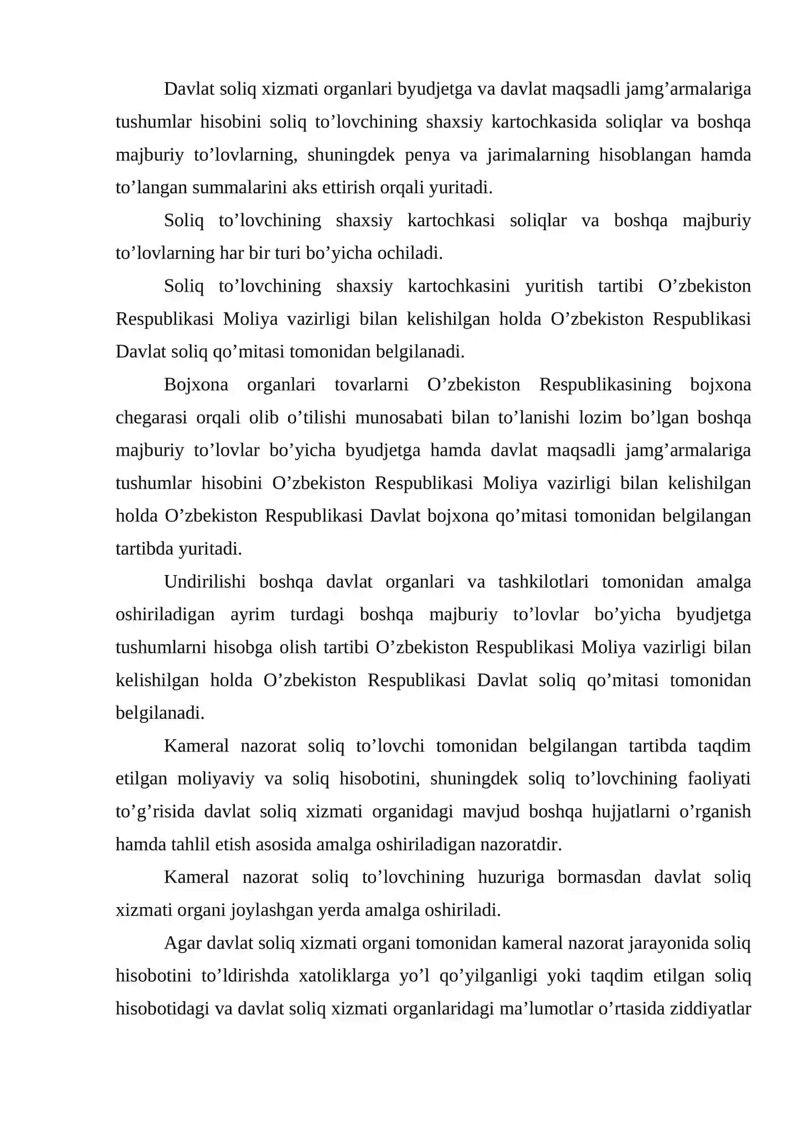Soliq nazoratining asoslari 4