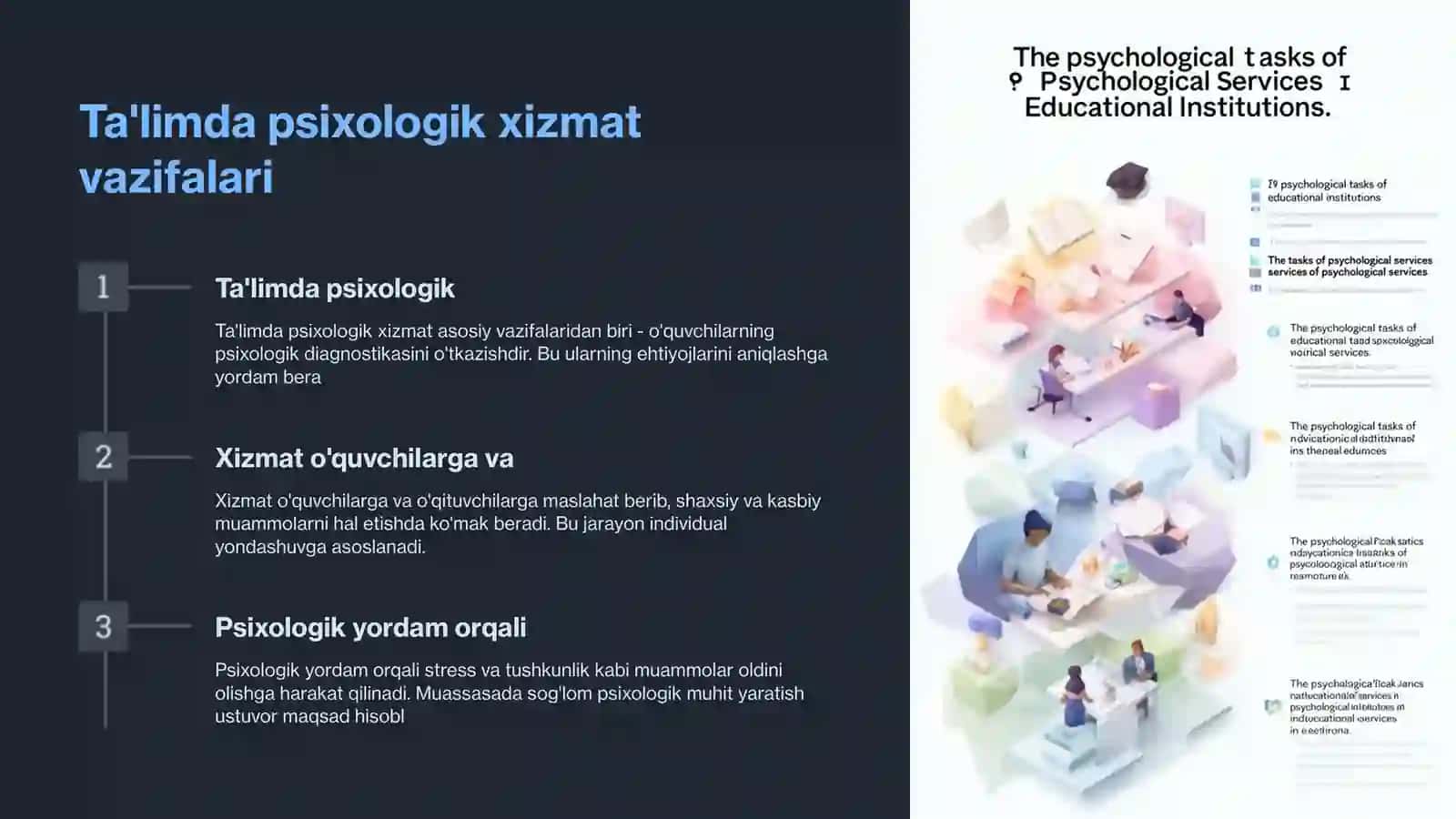 Ta'lim Muassasasida Psixologik Xizmatning Vazifalari 4