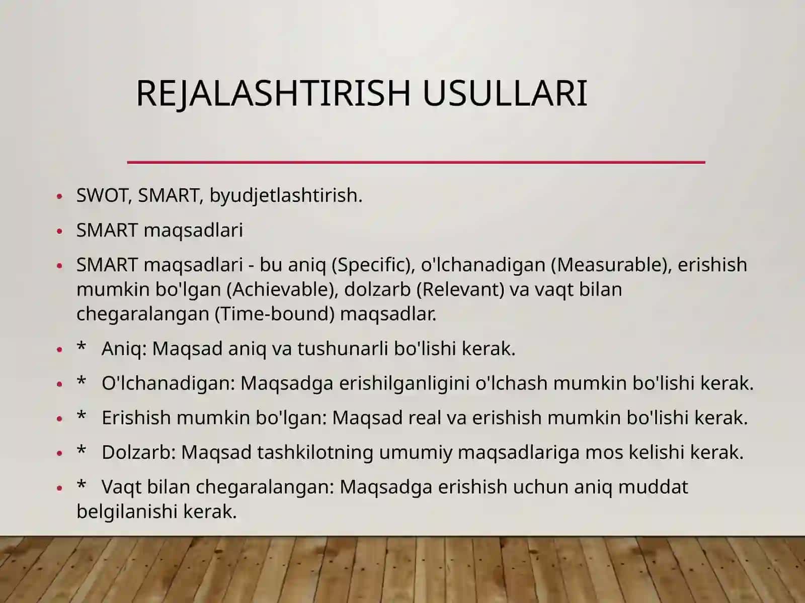 Menejment texnologiyasi, motivatsiya va muvofiqlashtirish 4
