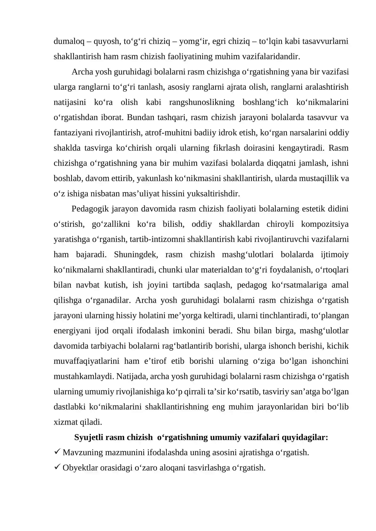 Kichik yosh guruhlarda bolalarni rasm chizishga oʻrgatish metodlari 4