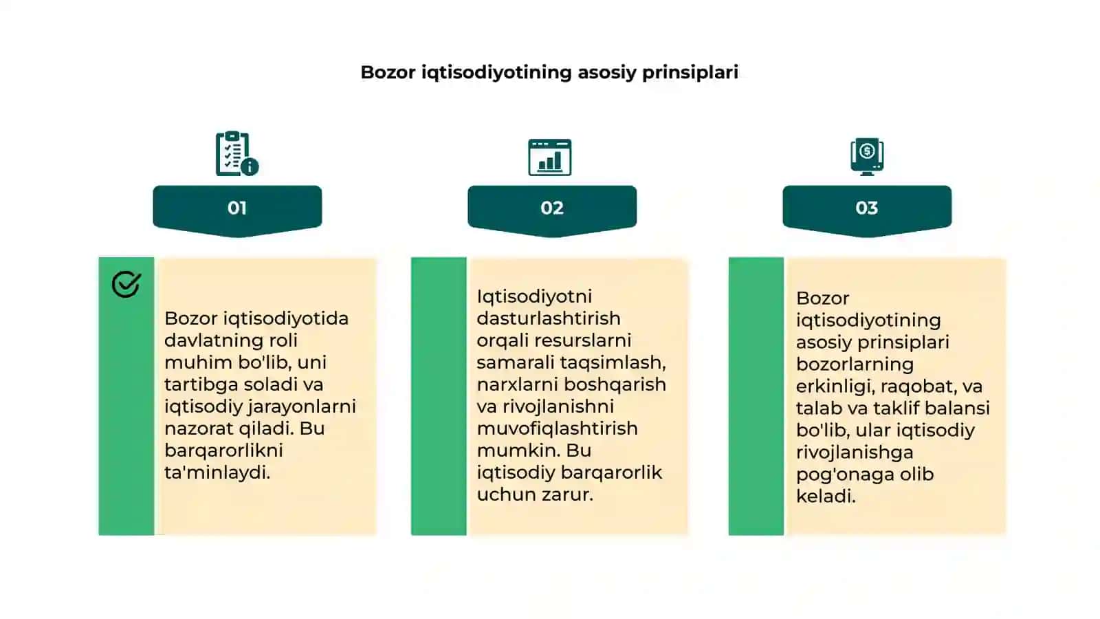 Iqtisodiyotni dasturlashtirish bozor iqtisodiyotini davlat tomonidan tartibga solish 4