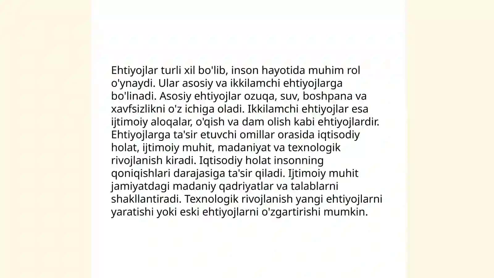 Shaxsning ichki regulyatsiyasi. Ehtiyoj va qiziqish, Motiv va motivatsiya 4