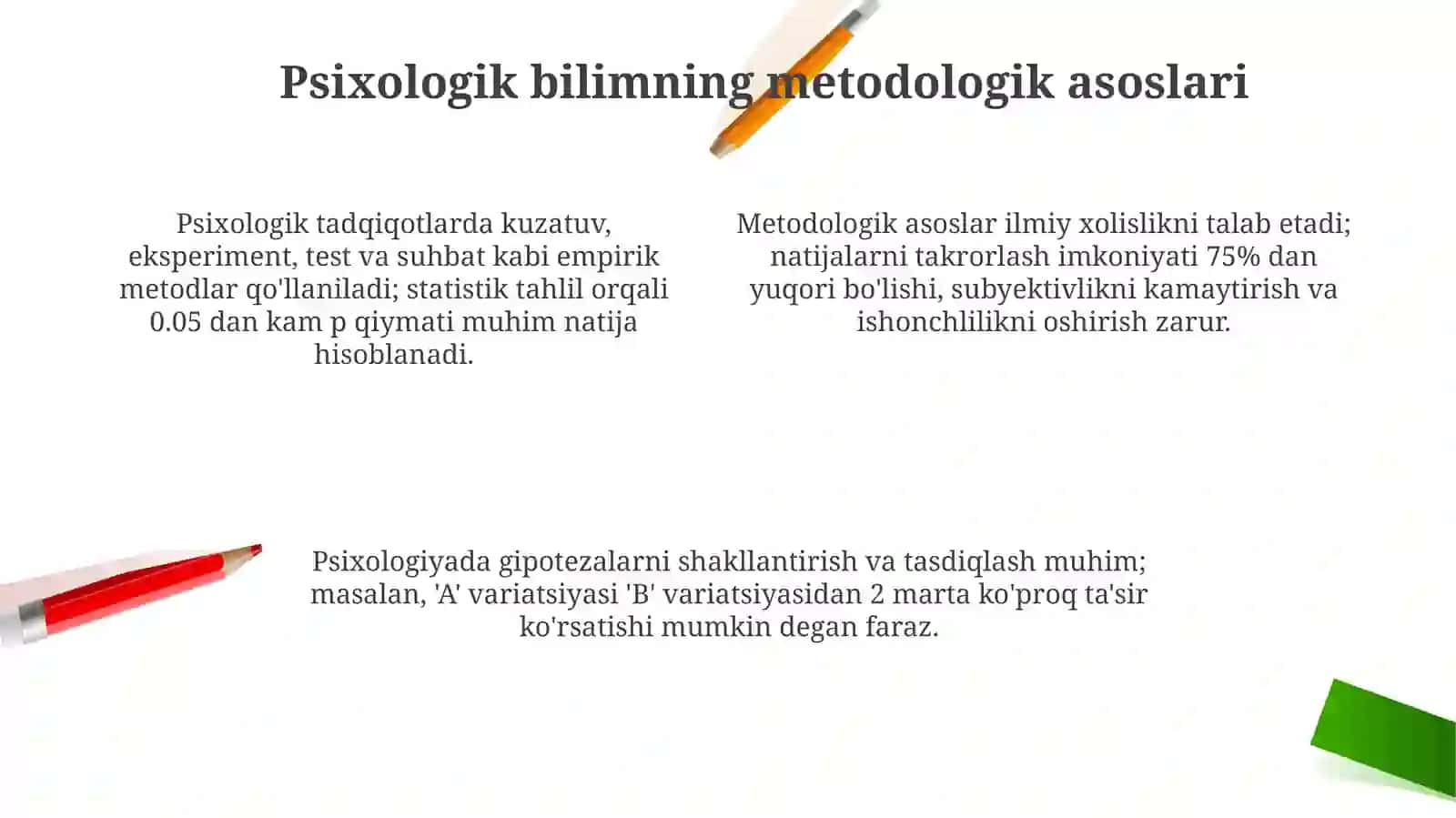 Umumiypsihologiyafaniningpredmetimaqsadivavazifalari 4