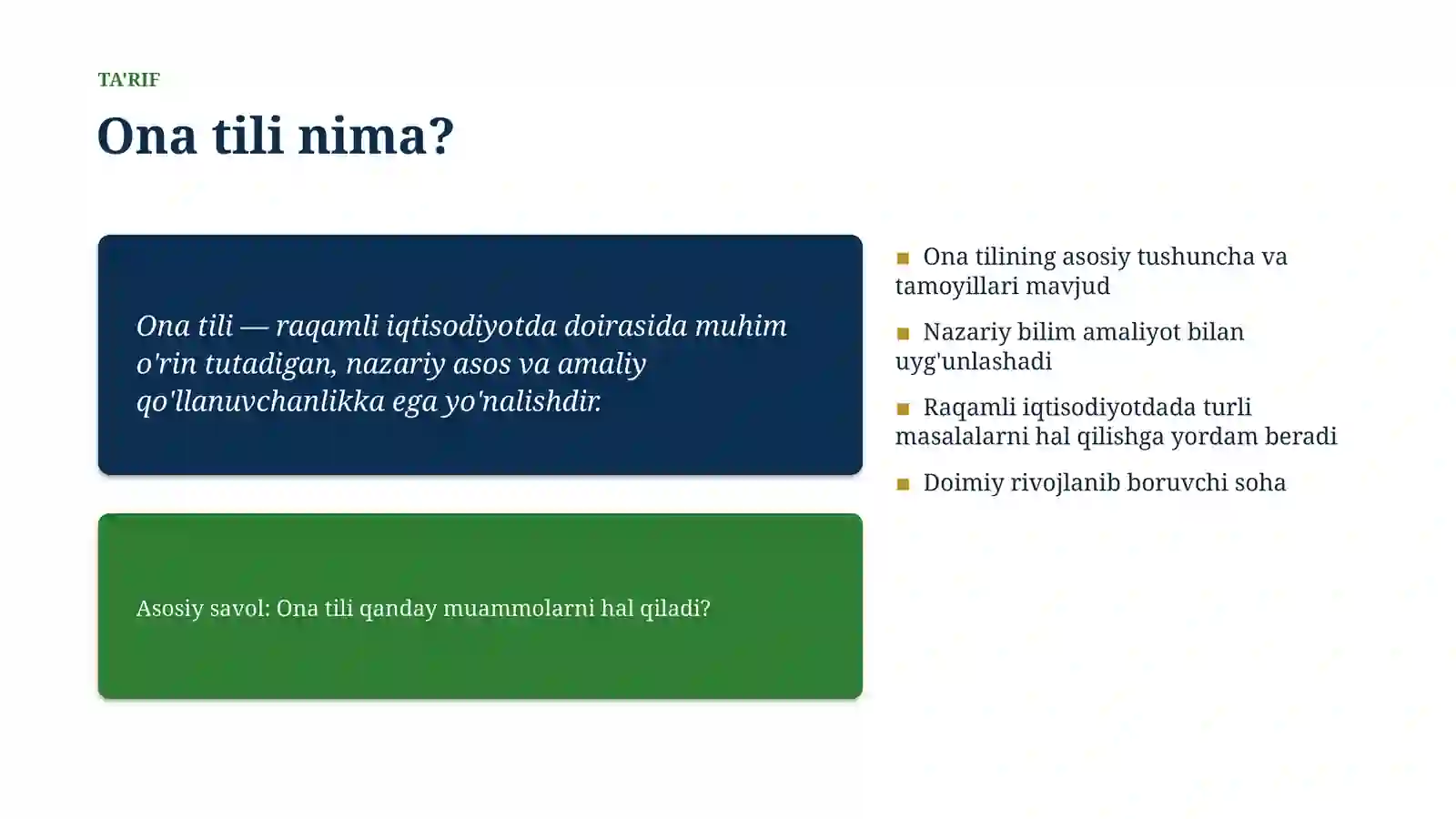 RAQAMLI IQTISODIYOTDA • #654573 4