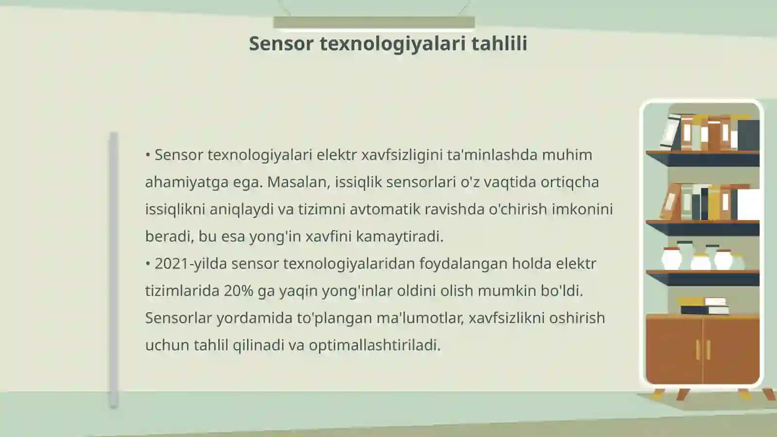 ELEKTR XAVFSIZLIGINI TA’MINLOVCHI ZAMONAVIY TEXNIKA TEXNOLOGIYALAR 4