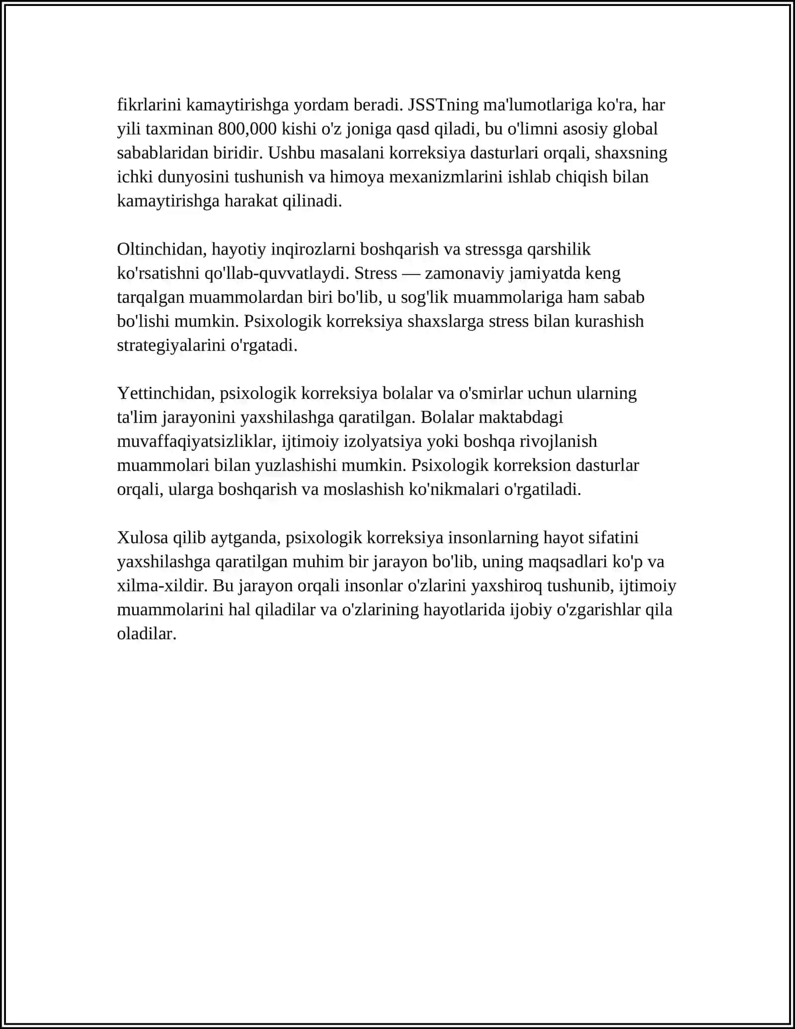 TALIM MUASSASALARIDA PSIXOLOGNING PSIXOLOGIK KORREKSIYA XIZMATI 4