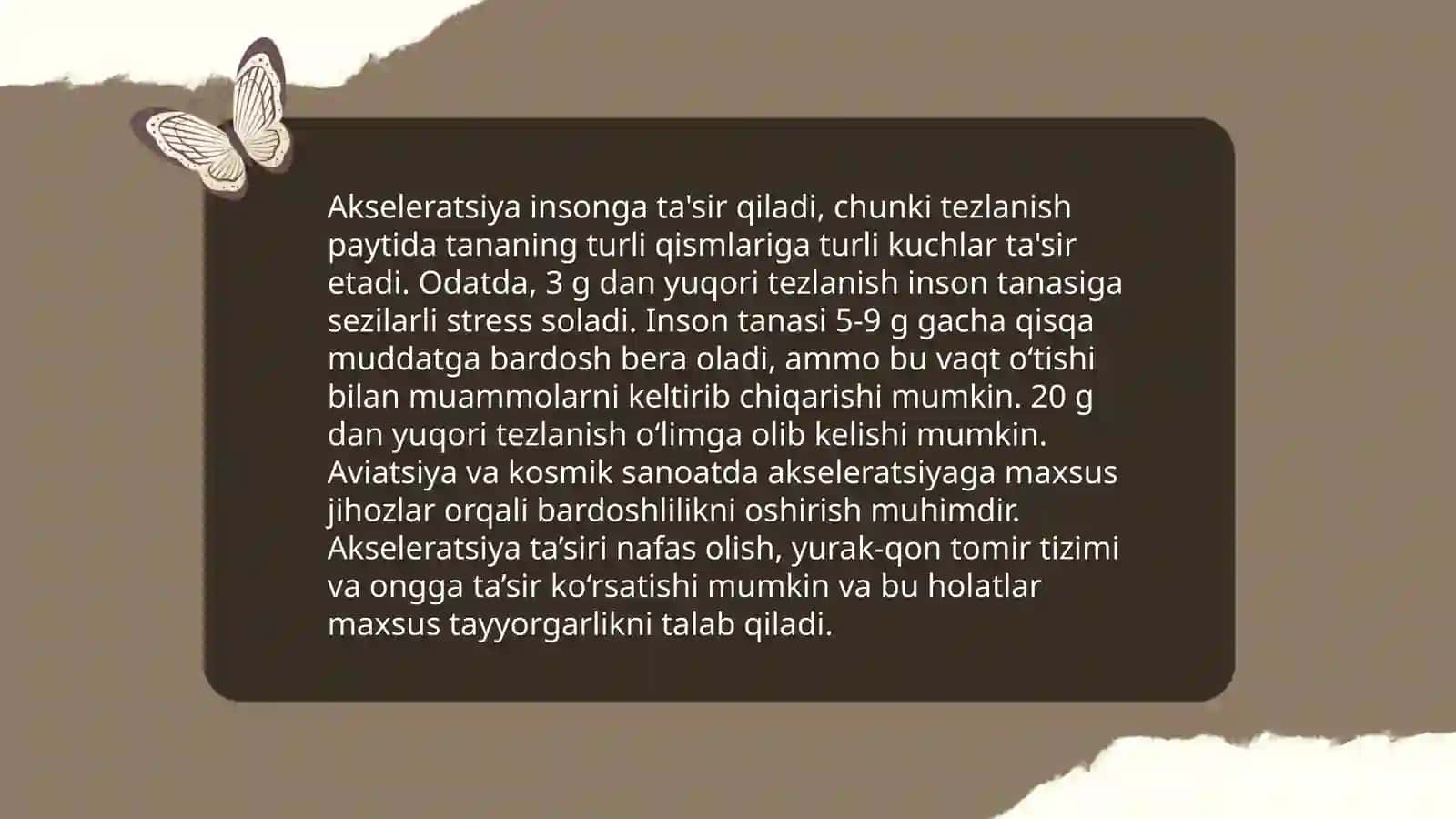Akseleratsiya tarixi 4