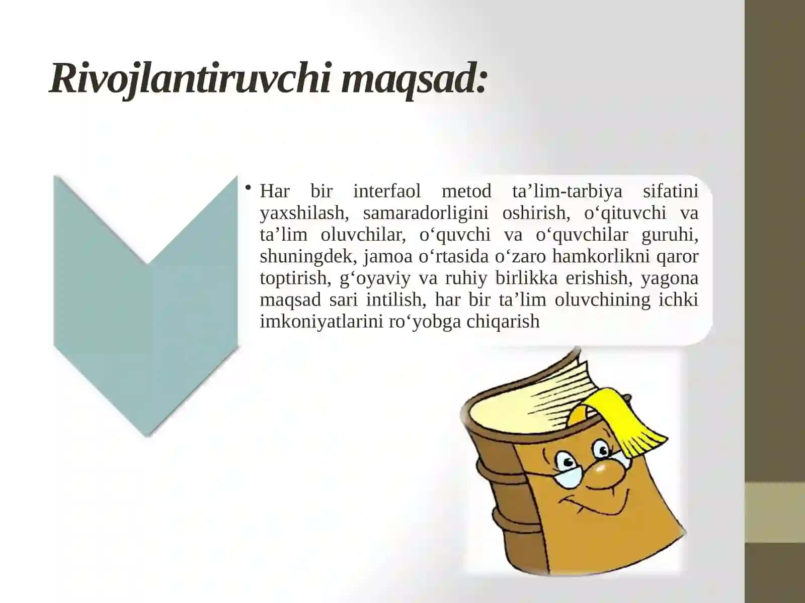 ONA TILI VA OʻQISHSAVODXONLIGIDA SINFDAN TASHQARI ISHLAR FANIDAN MUSTAQIL ISH 4