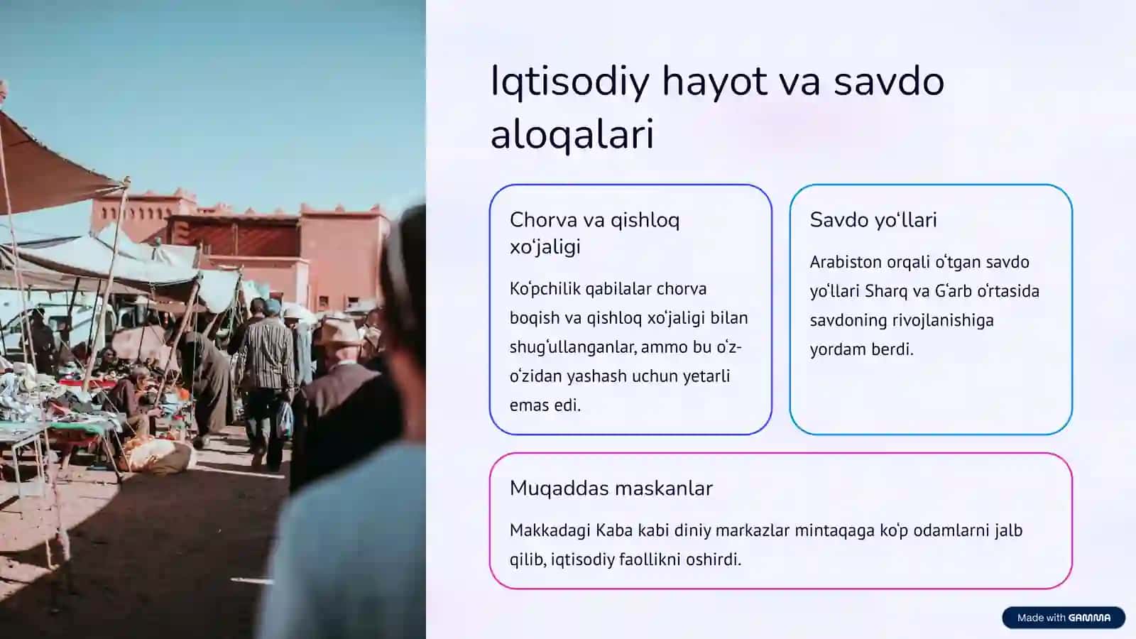 Islom dinining paydo bo‘lishidagi ijtimoiy-siyosiy va madaniy sharoitlar 4