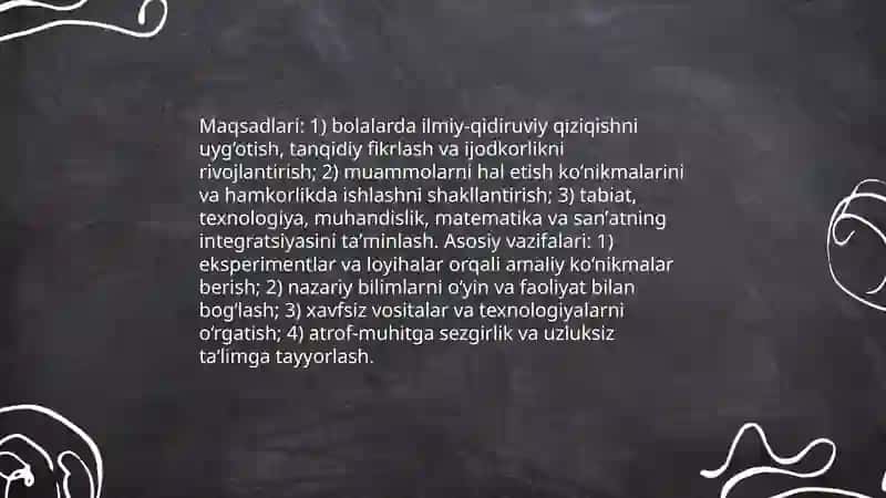Maktabgacha taʼlimda STEAM ta'lim tehnologiyasi 4