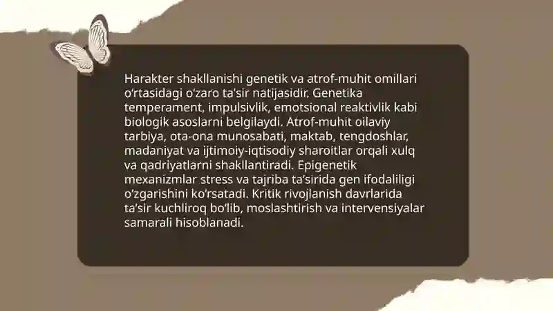 Harakter 4