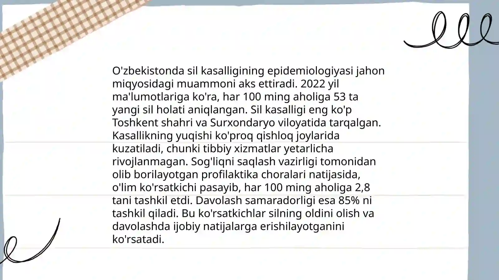 Sil bemorlarining dispanser nazorati 4